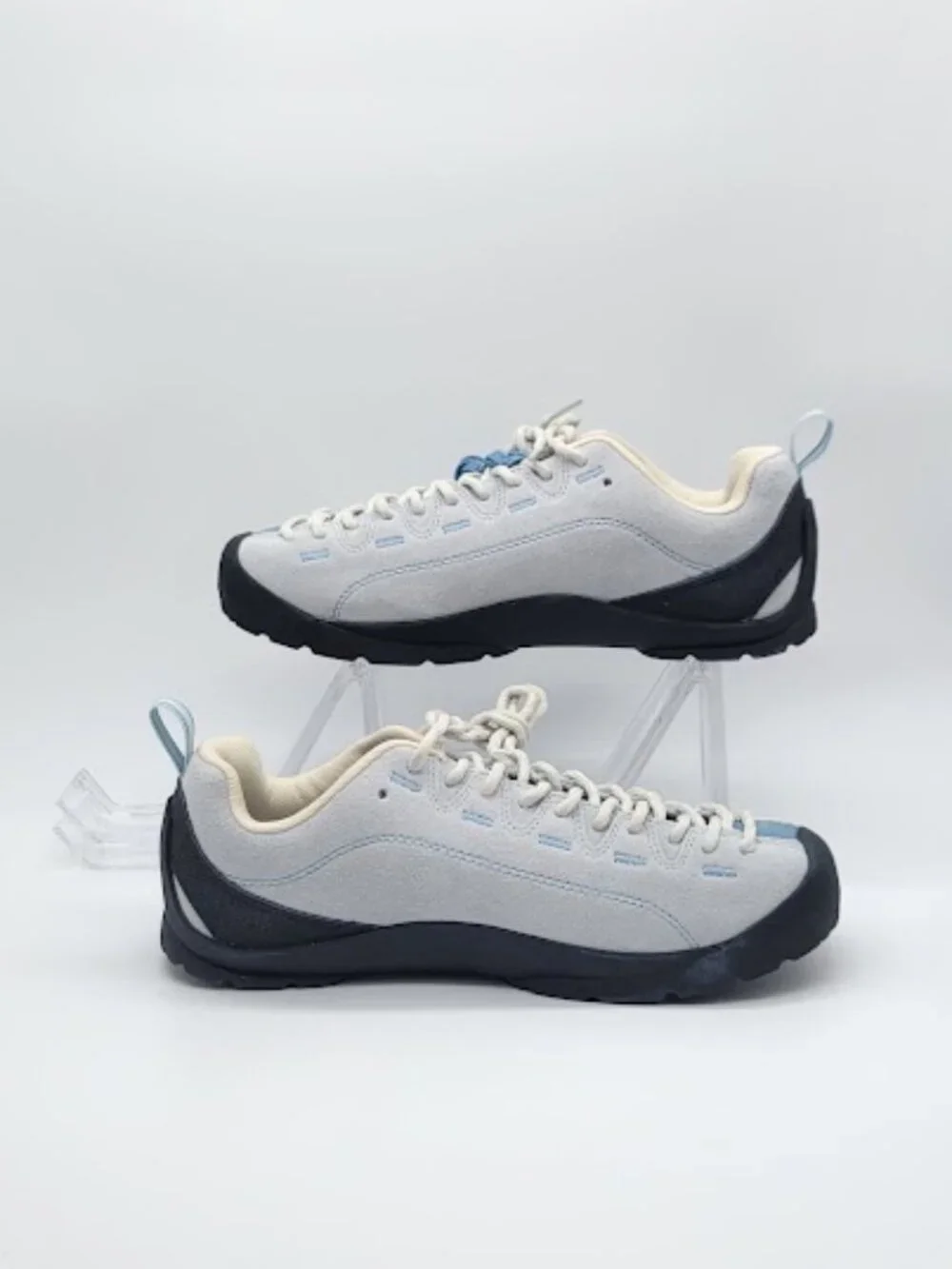 KEEN Jasper Women’s Light Blue Suede Outdoor Sneakers Shoes Size 8 NWOB
